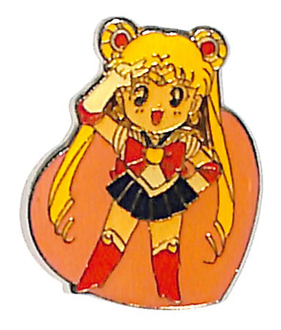 Sailor Moon Pin - Kanebo Miracle Pins S Part 1 Sailor Moon Pink Heart (Sailor Moon) - Cherden's Doujinshi Shop - 1
