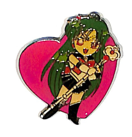 Sailor Moon Pin - Kanebo Miracle Pins S Part 1 Sailor Pluto Pink Heart (Sailor Pluto) - Cherden's Doujinshi Shop - 1