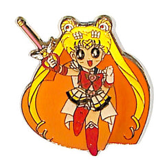 Sailor Moon Pin - Kanebo Miracle Pins SS Part 1 Super Sailor Moon Double Heart (Sailor Moon) - Cherden's Doujinshi Shop - 1