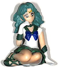 Sailor Moon Figurine - Senshi Alighting On Desk 2 Sailor Neptune (Sailor Neptune) - Cherden's Doujinshi Shop - 1