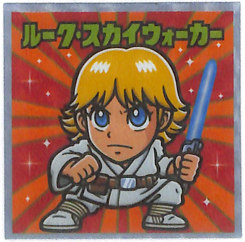 Star Wars Sticker - Bikkuri Manchoco Episode IV V VI Collection No.2 Resistance Luke Skywalker (Luke Skywalker) - Cherden's Doujinshi Shop - 1