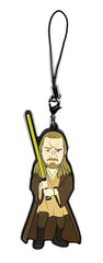 Star Wars Strap - Ichiban Kuji World Collectible Figure J Prize: Qui-Gon Jinn Rubber Strap (Qui-Gon Jinn) - Cherden's Doujinshi Shop - 1