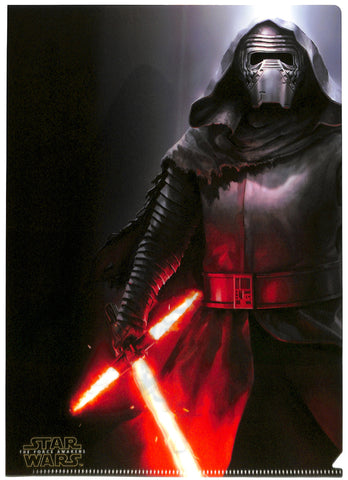 Star Wars Clear File - The Force Awakens A4 Clear File Kylo Ren Phasma & Stormtroopers (Kylo Ren) - Cherden's Doujinshi Shop - 1