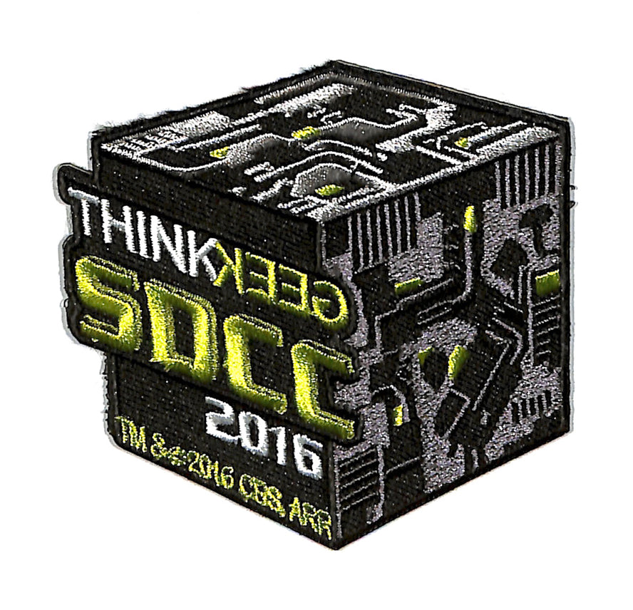 ThinkGeek Patch - ThinkGeek SDCC 2016 Patch Badge (The Logo from THINKGEEK 2016 SDCC) - Cherden's Doujinshi Shop - 1