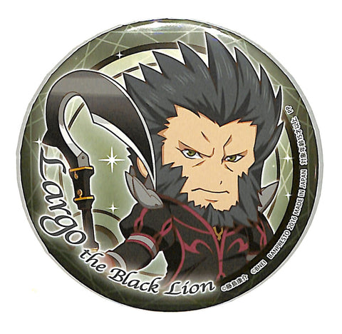 Tales of the Abyss Pin - Kyun Chara Illustrations Can Badge: Largo the Black Lion (Largo) - Cherden's Doujinshi Shop - 1