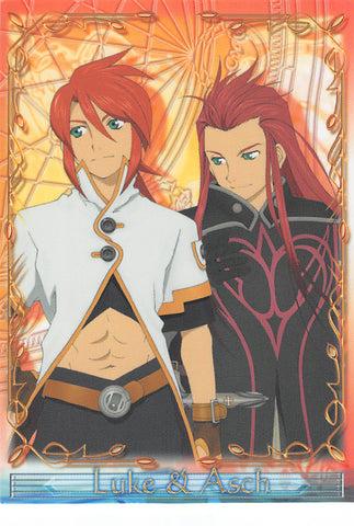 Tales of the Abyss Trading Card - No.16 Normal Frontier Works Character Card-16 Luke & Asch (Luke fon Fabre) - Cherden's Doujinshi Shop - 1