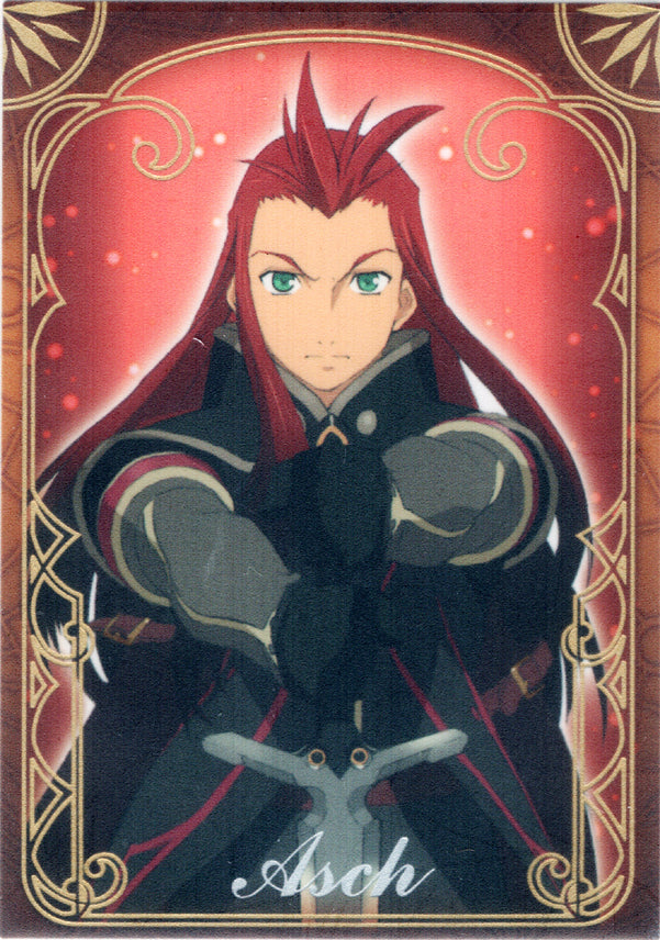 Tales of the Abyss Trading Card - Premium Card - 3 Present Card Frontier Works (FOIL ACCENTS) Asch (Asch) - Cherden's Doujinshi Shop - 1
