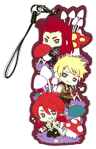 Tales of the Abyss Strap - Wachato Tales Series Rubber Strap Collection: E TOA (Asch) - Cherden's Doujinshi Shop - 1