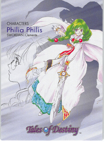 Tales of Destiny Trading Card - 03 Normal Collection Cards Characters: Philia Philis (Philia Felice) - Cherden's Doujinshi Shop - 1