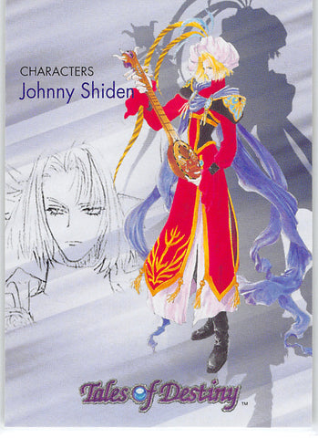 Tales of Destiny Trading Card - 09 Normal Collection Cards Characters: Johnny Shiden (Karyl Sheeden) - Cherden's Doujinshi Shop - 1