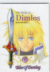 Tales of Destiny Trading Card - 19 Normal Collection Cards Swordian Dimlos Tymbre (Dymlos) - Cherden's Doujinshi Shop - 1