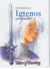 Tales of Destiny Trading Card - 22 Normal Collection Cards Swordian Igtenos Minarde (Igtenos) - Cherden's Doujinshi Shop - 1