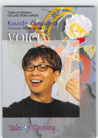 Tales of Destiny Trading Card - 80 Normal Collection Cards Voice: Kouichi Yamadera (Character: Johnny Shiden) (Karyl Sheeden) - Cherden's Doujinshi Shop - 1