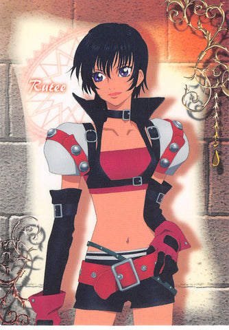 Tales of Destiny Trading Card - No.02 Normal Frontier Works Character Card - 02: Rutee Kartret (Rutee) - Cherden's Doujinshi Shop - 1