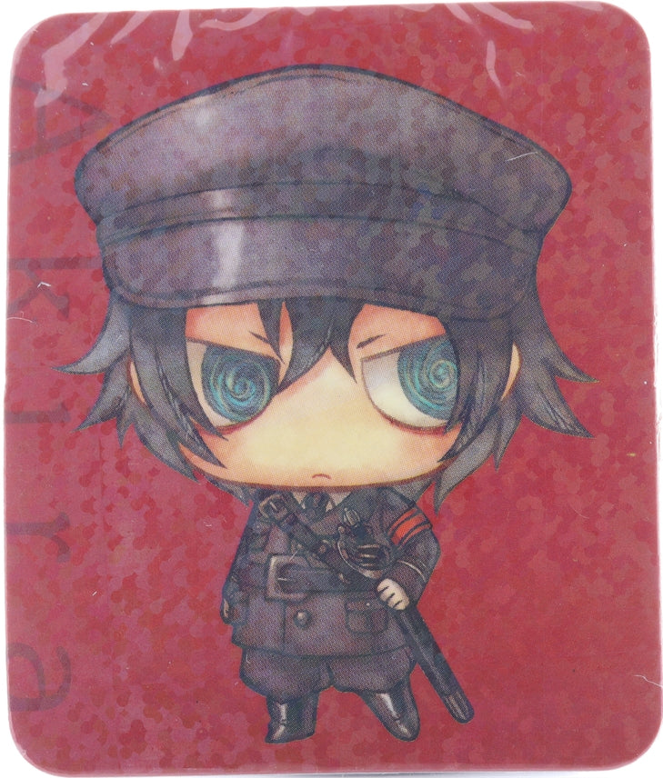 Togainu no Chi Trading Card - Illustration HOLO Card: Akira Secret (Military Uniform Version) Illustrated by Yuupon (Akira (Togainu no Chi)) - Cherden's Doujinshi Shop - 1