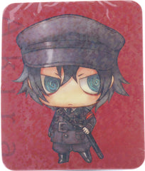 Togainu no Chi Trading Card - Illustration HOLO Card: Akira Secret (Military Uniform Version) Illustrated by Yuupon (Akira (Togainu no Chi)) - Cherden's Doujinshi Shop - 1