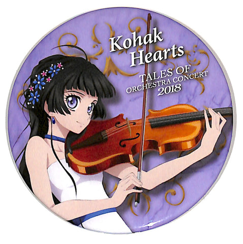 Tales of Hearts Pin - Tales of Orchestra Concert 2018 Can Badge Kohak Hearts (Kohaku Hearts) - Cherden's Doujinshi Shop - 1