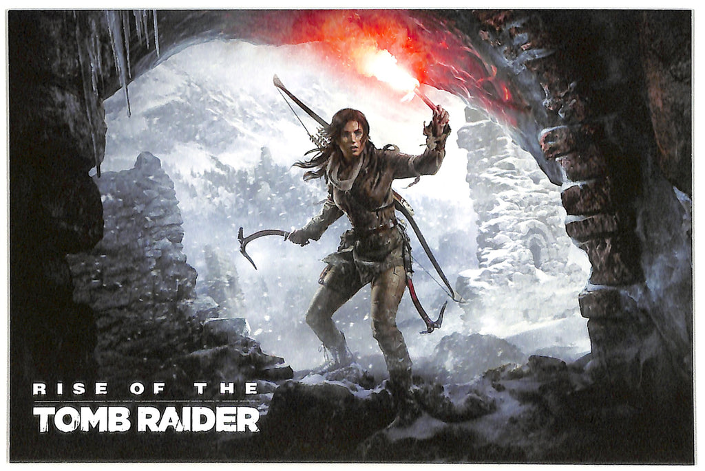 Tomb Raider Postcard - Rise of the Tomb Raider Promotional Post Card Lara Croft (Lara Croft) - Cherden's Doujinshi Shop - 1