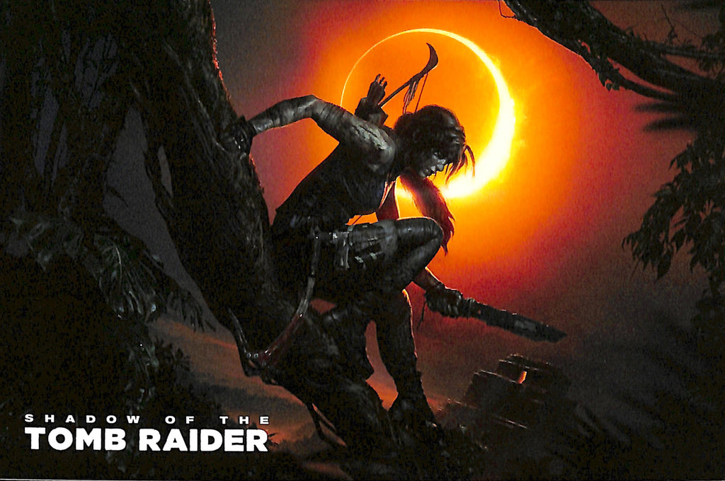 Tomb Raider Postcard - Shadow of the Tomb Raider Promotional Post Card Lara Croft (Lara Croft) - Cherden's Doujinshi Shop - 1