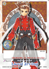 Tales of My Shuffle First Trading Card - No.014 Lloyd Irving (Lloyd Irving) - Cherden's Doujinshi Shop - 1