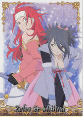 Tales of Symphonia 2 Trading Card - No.23 Normal Frontier Works Zelos & Shihna (Zelos Wilder x Sheena Fujibayashi) - Cherden's Doujinshi Shop - 1