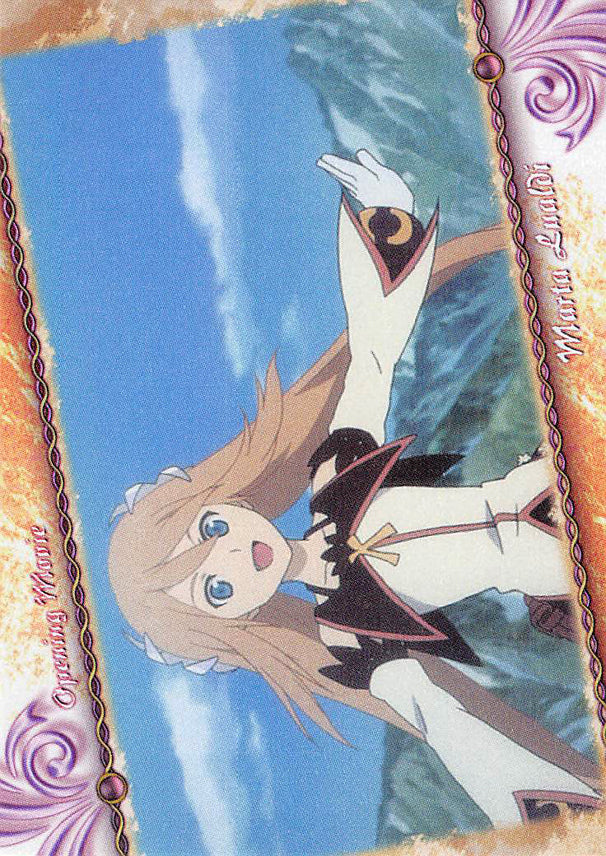 Tales of Symphonia 2 Trading Card - Frontier Works Knight of Ratatosk Trading Card Movie Card No.01 (Marta) - Cherden's Doujinshi Shop - 1