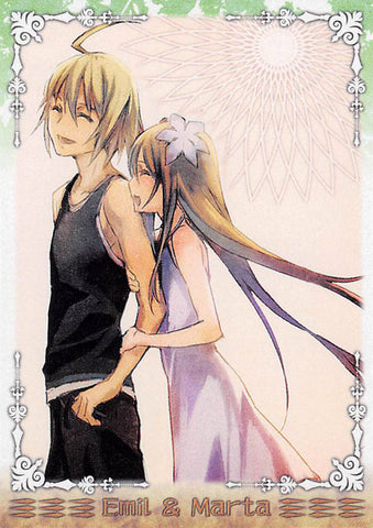 Tales of Symphonia 2 Trading Card - Frontier Works Knight of Ratatosk Trading Card Character Card No.30 (Emil x Marta) - Cherden's Doujinshi Shop - 1