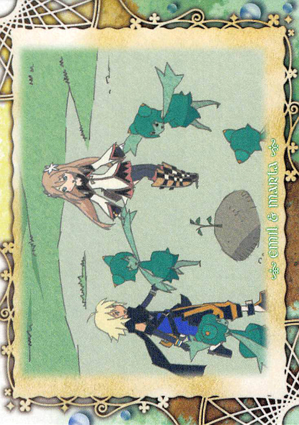 Tales of Symphonia 2 Trading Card - Frontier Works Knight of Ratatosk Trading Card Ending Card No.32 (Emil x Marta) - Cherden's Doujinshi Shop - 1