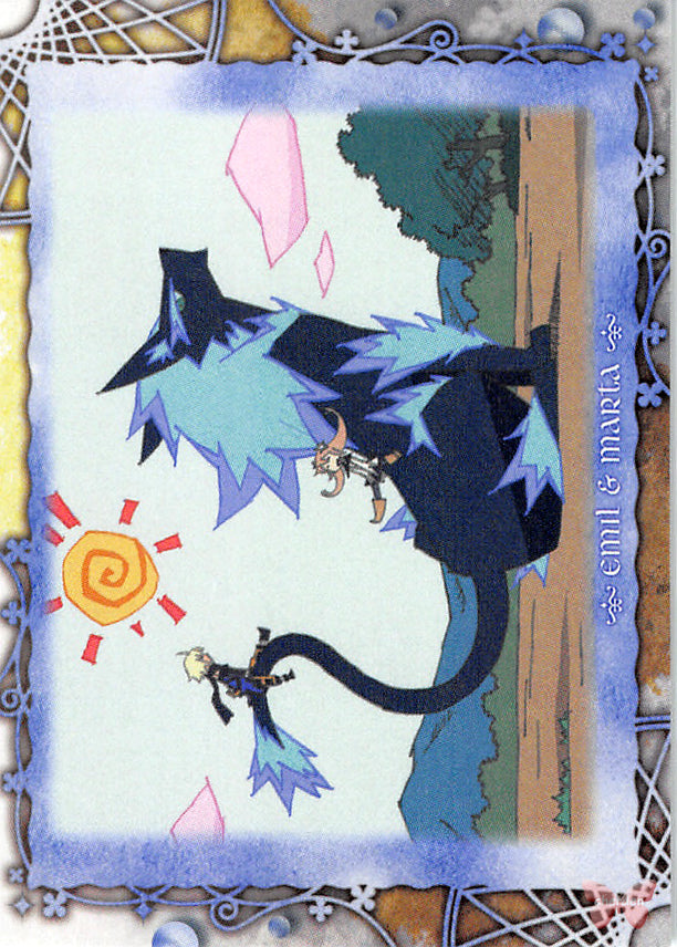 Tales of Symphonia 2 Trading Card - Frontier Works Knight of Ratatosk Trading Card Ending Card No.33 (Emil x Marta) - Cherden's Doujinshi Shop - 1