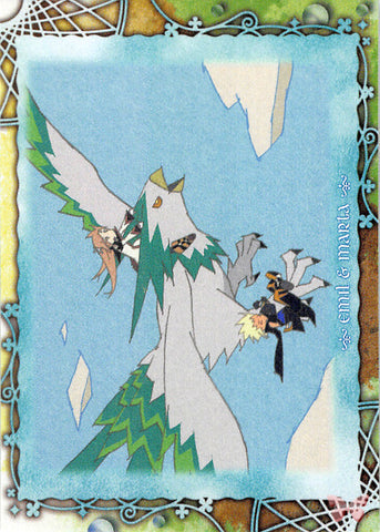 Tales of Symphonia 2 Trading Card - Frontier Works Knight of Ratatosk Trading Card Ending Card No.34 (Emil x Marta) - Cherden's Doujinshi Shop - 1