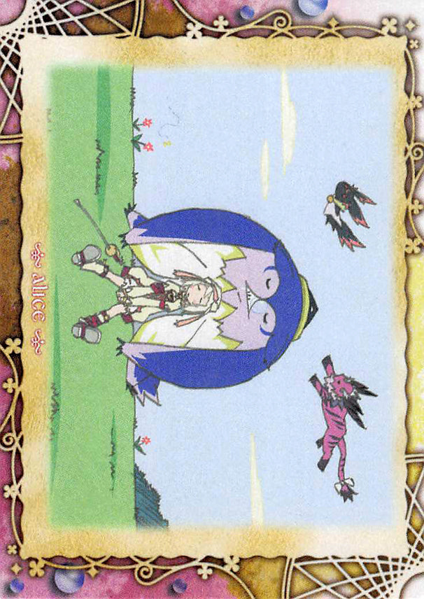 Tales of Symphonia 2 Trading Card - Frontier Works Knight of Ratatosk Trading Card Ending Card No.35 (Alice) - Cherden's Doujinshi Shop - 1
