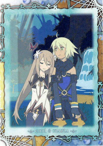 Tales of Symphonia 2 Trading Card - Frontier Works Knight of Ratatosk Trading Card Ending Card No.41 (Emil x Marta) - Cherden's Doujinshi Shop - 1