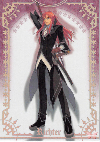 Tales of Symphonia 2 Trading Card - Frontier Works Knight of Ratatosk Trading Card Special Card SP6 (Richter) - Cherden's Doujinshi Shop - 1