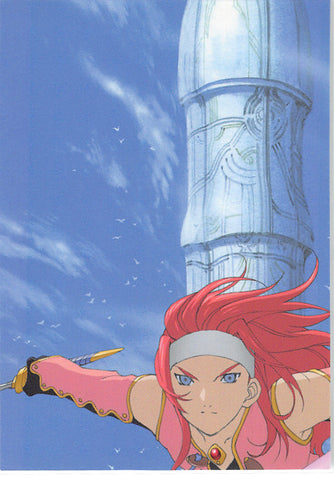 Tales of Symphonia Trading Card - No.19 Normal Frontier Works Visual List Special Card / Puzzle Card 1 (Zelos Wilder) - Cherden's Doujinshi Shop - 1