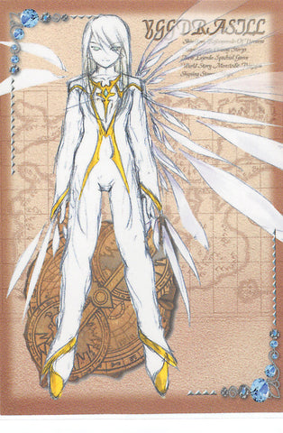 Tales of Symphonia Trading Card - No.63 Normal Frontier Works Rough Illustration Card - 10 - Yggdrasill (Yggdrasil) - Cherden's Doujinshi Shop - 1