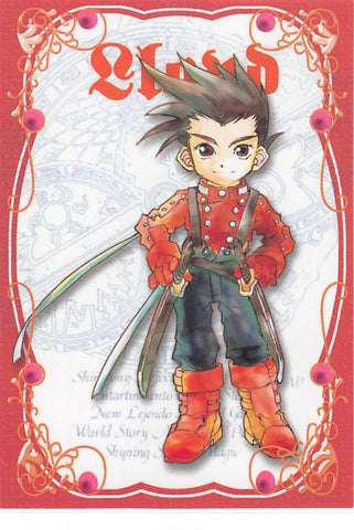 Tales of Symphonia Trading Card - No.64 Normal Frontier Works SD Character Card - 01 - Lloyd (Lloyd Irving) - Cherden's Doujinshi Shop - 1