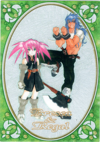 Tales of Symphonia Trading Card - SP.06 Special Card Frontier Works (FOIL) Presea & Regal (Presea Combatir) - Cherden's Doujinshi Shop - 1