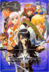 Tales of Vesperia Clear Plate - Tales of Vesperia Jumbo Carddass Ex Clear Plate Collection #9 Yuri Flynn Estelle Raven Rita Judith and Karol (Yuri) - Cherden's Doujinshi Shop - 1