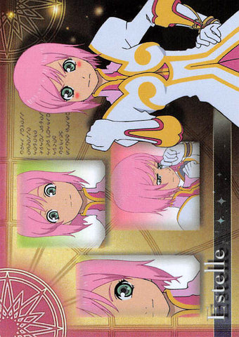 Tales of Vesperia Trading Card - No.11 Face Chat Card - 02 Estelle Frontier Works (Estelle) - Cherden's Doujinshi Shop - 1