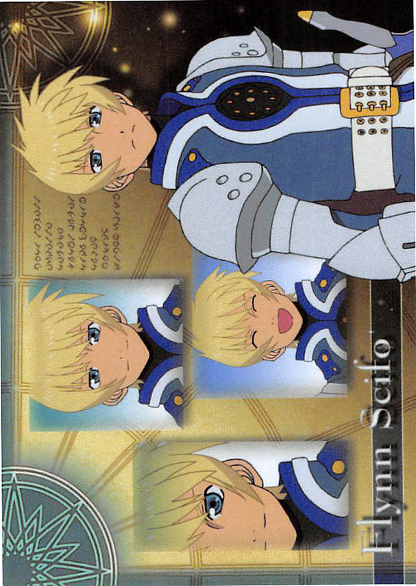 Tales of Vesperia Trading Card - No.17 Face Chat Card - 08 Flynn Scifo Frontier Works (Flynn) - Cherden's Doujinshi Shop - 1