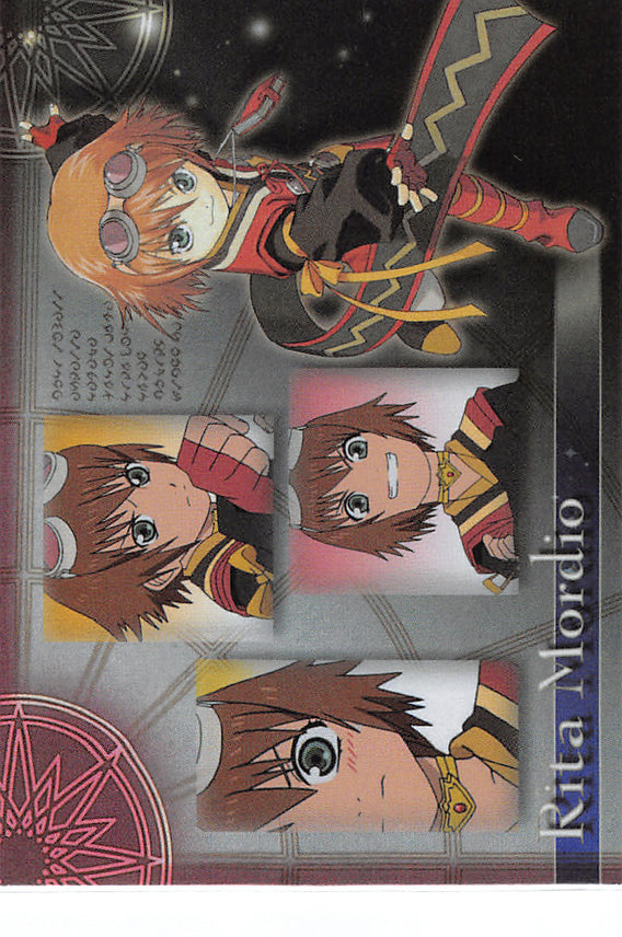 Tales of Vesperia Trading Card - No.22 Normal Frontier Works Face Chat Card - 13 Rita Mordio (Rita Mordio) - Cherden's Doujinshi Shop - 1