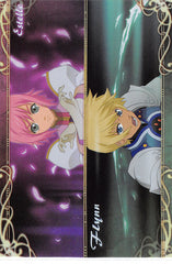 Tales of Vesperia Trading Card - No.27 Normal Frontier Works Cut in Card - 2 Visual List - 2 Estelle and Flynn (Estelle) - Cherden's Doujinshi Shop - 1