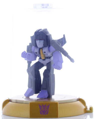 Transformers Figurine - Jazwares Domez Collectible Miniatures: 596 Starscream (Chase Character) Gold Base (Starscream) - Cherden's Doujinshi Shop - 1