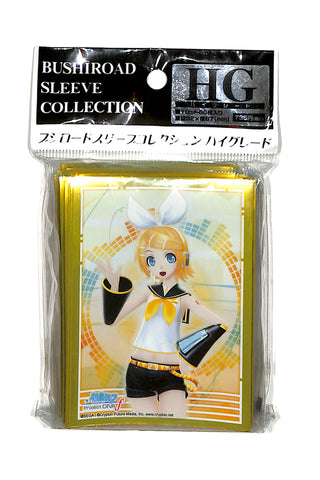 Vocaloid Trading Card Sleeve - Bushiroad Sleeve Collection Vol. 469 Project Diva f Kagamine Rin (Rin Kagamine) - Cherden's Doujinshi Shop - 1