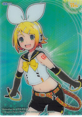 Vocaloid Trading Card - RIN 05 (HOLO) Clear Card Collection Rin Kagamine (Collection 1) (Rin Kagamine) - Cherden's Doujinshi Shop - 1