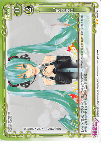 Vocaloid Trading Card - 01-106 UC Precious Memories Packaged (Miku Hatsune) - Cherden's Doujinshi Shop - 1