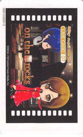Vocaloid Trading Card - Live Card 07 Normal Project Mirai on the rocks (689-00693-13) (MEIKO (Vocaloid)) - Cherden's Doujinshi Shop - 1