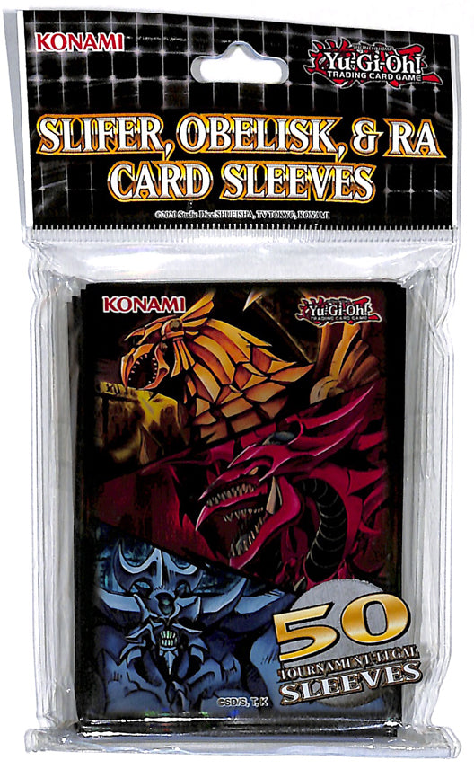 YuGiOh! Duel Monsters Trading Card Sleeve - Slifer Obelisk and Ra Tournament Legal Card Sleeves (Slifer the Sky Dragon) - Cherden's Doujinshi Shop - 1