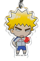 Yowamushi Pedal Keychain - Animate Cafe Limited Edition Trading Acrylic Key Holder Fukutomi Juichi (Fukutomi) - Cherden's Doujinshi Shop - 1