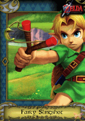 Legend of Zelda Trading Card - 12 Fairy Slingshot (Link / Ocarina of Time) (Fairy Slingshot) - Cherden's Doujinshi Shop - 1